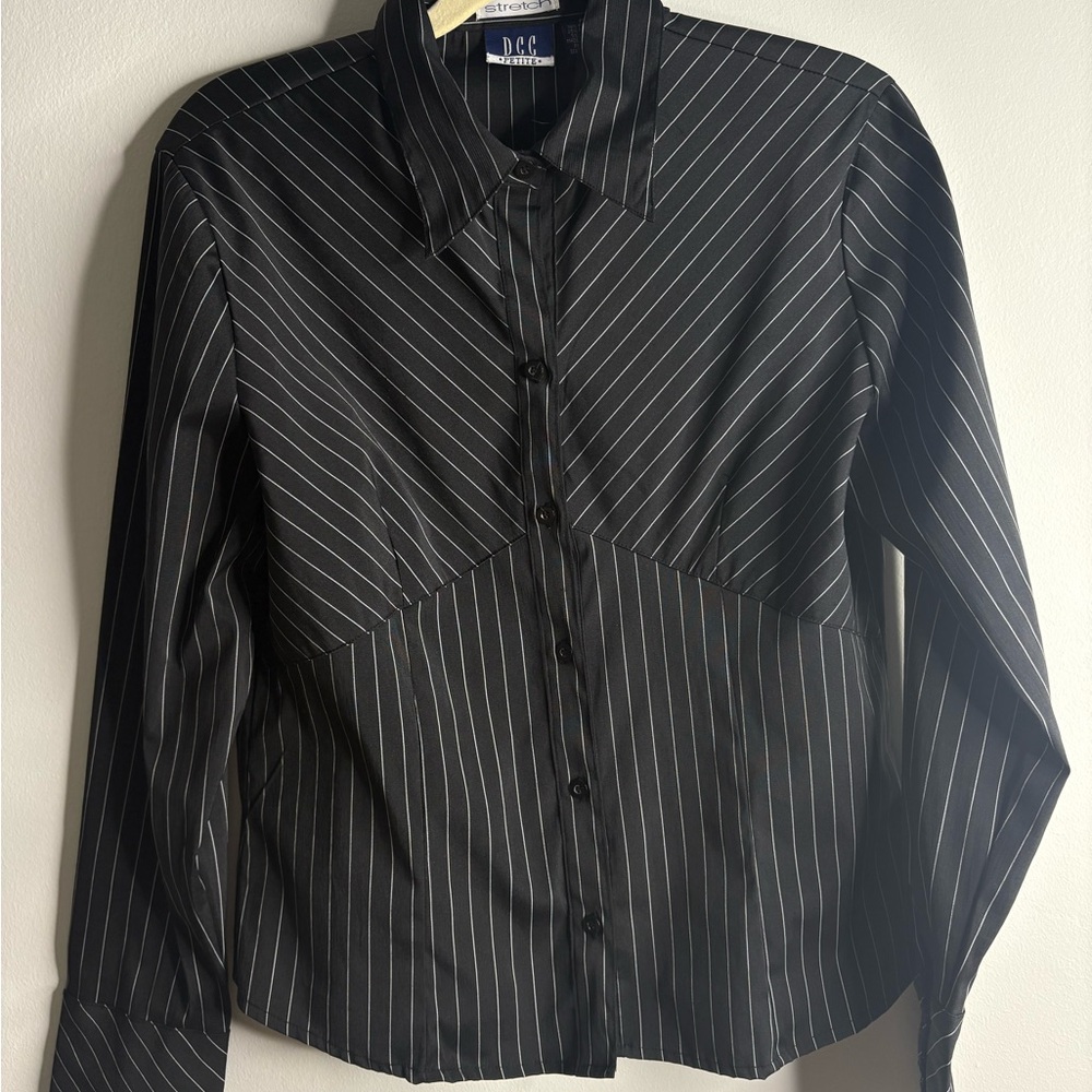 Striped Button Down Shirt